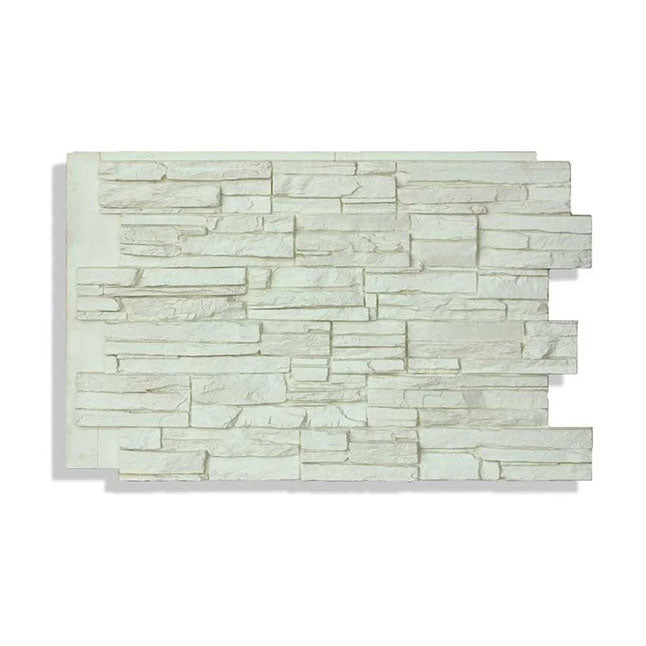 Laguna Lake Faux Stone Panel - Cream - 24"x36"