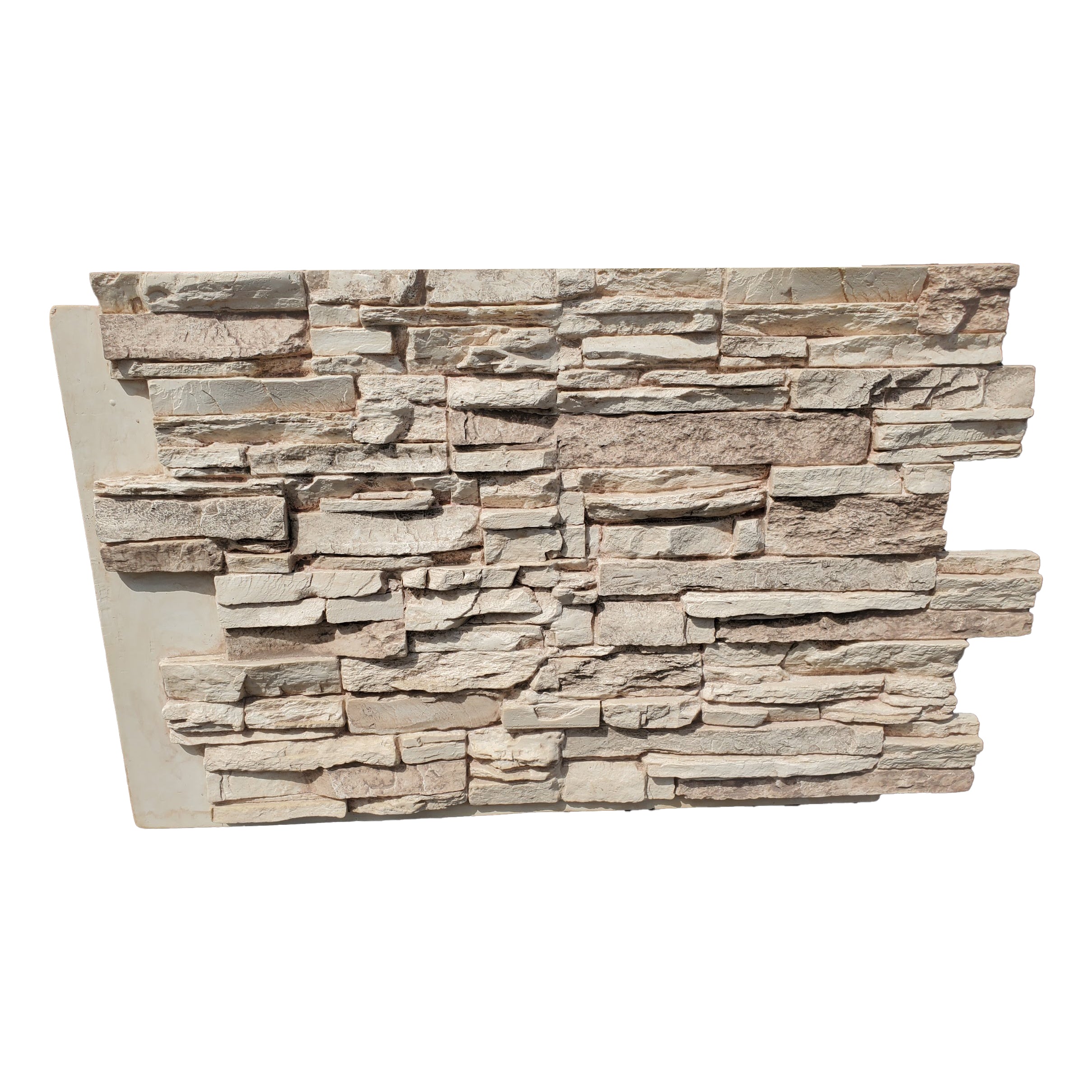Laguna Lake Faux Stone Panel - Desert - 24"x36"