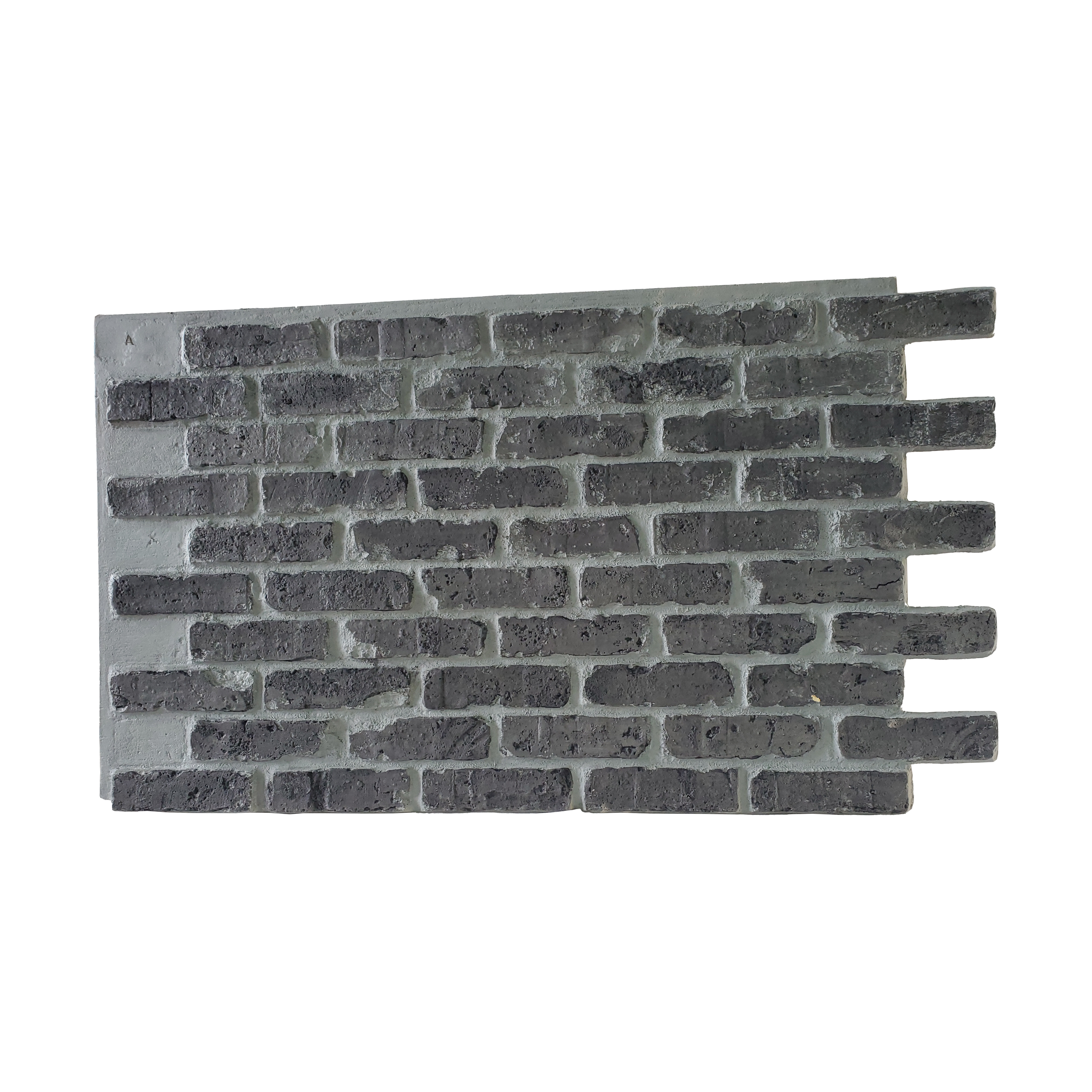 Rustic Chicago Brick - Charcoal Color