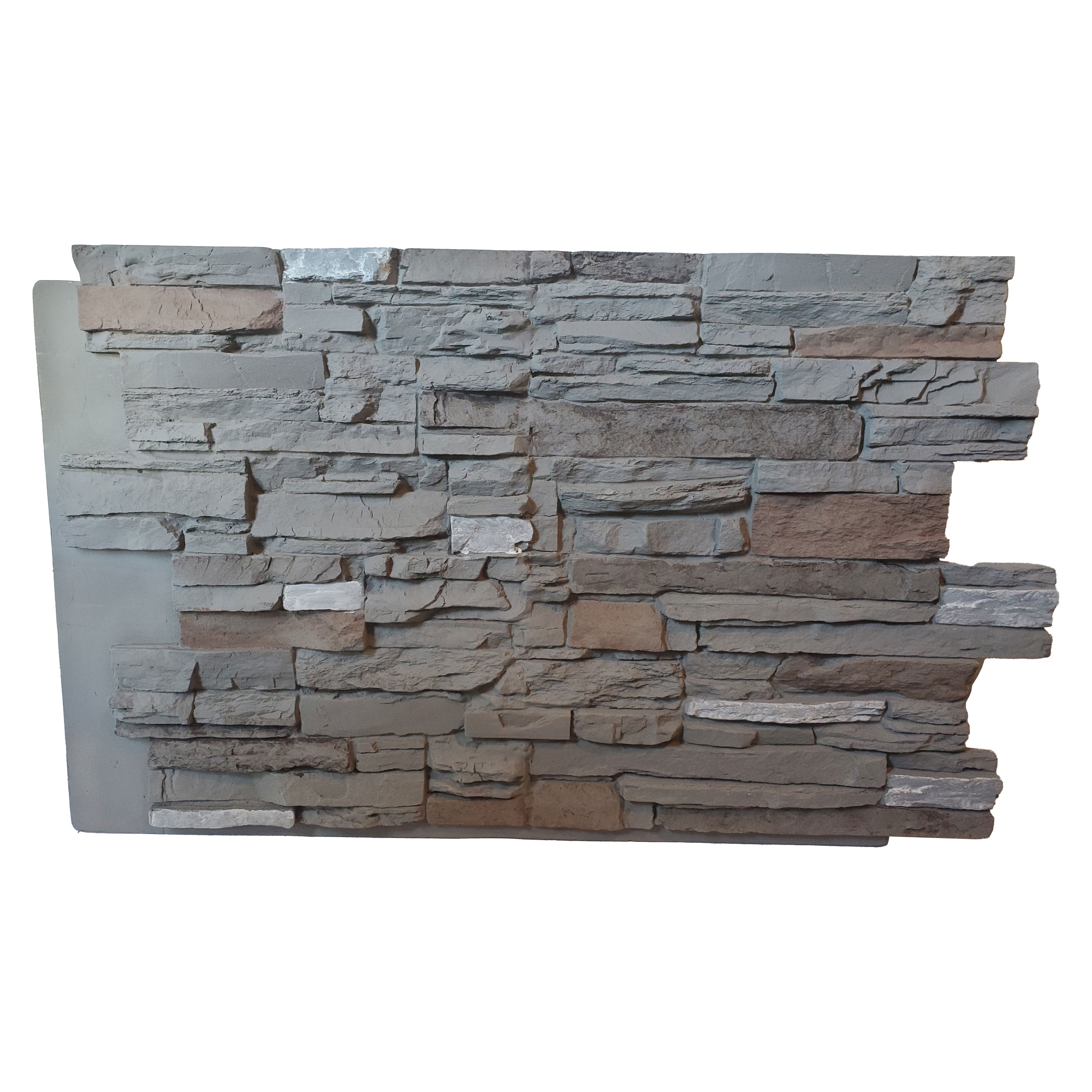 Laguna Lake Faux Stone Panel - Tornado - 24x36
