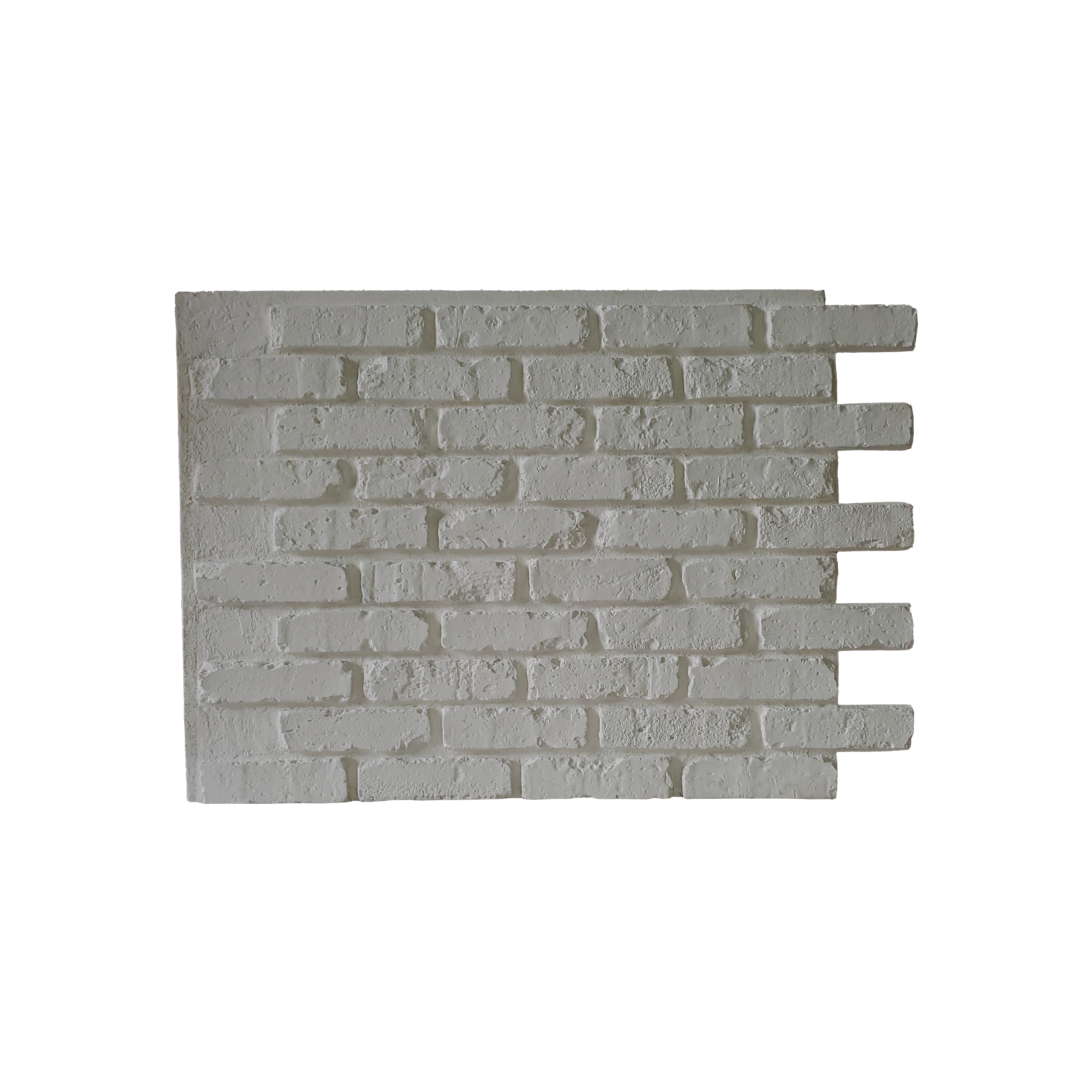 Rustic Chicago Brick - White Color